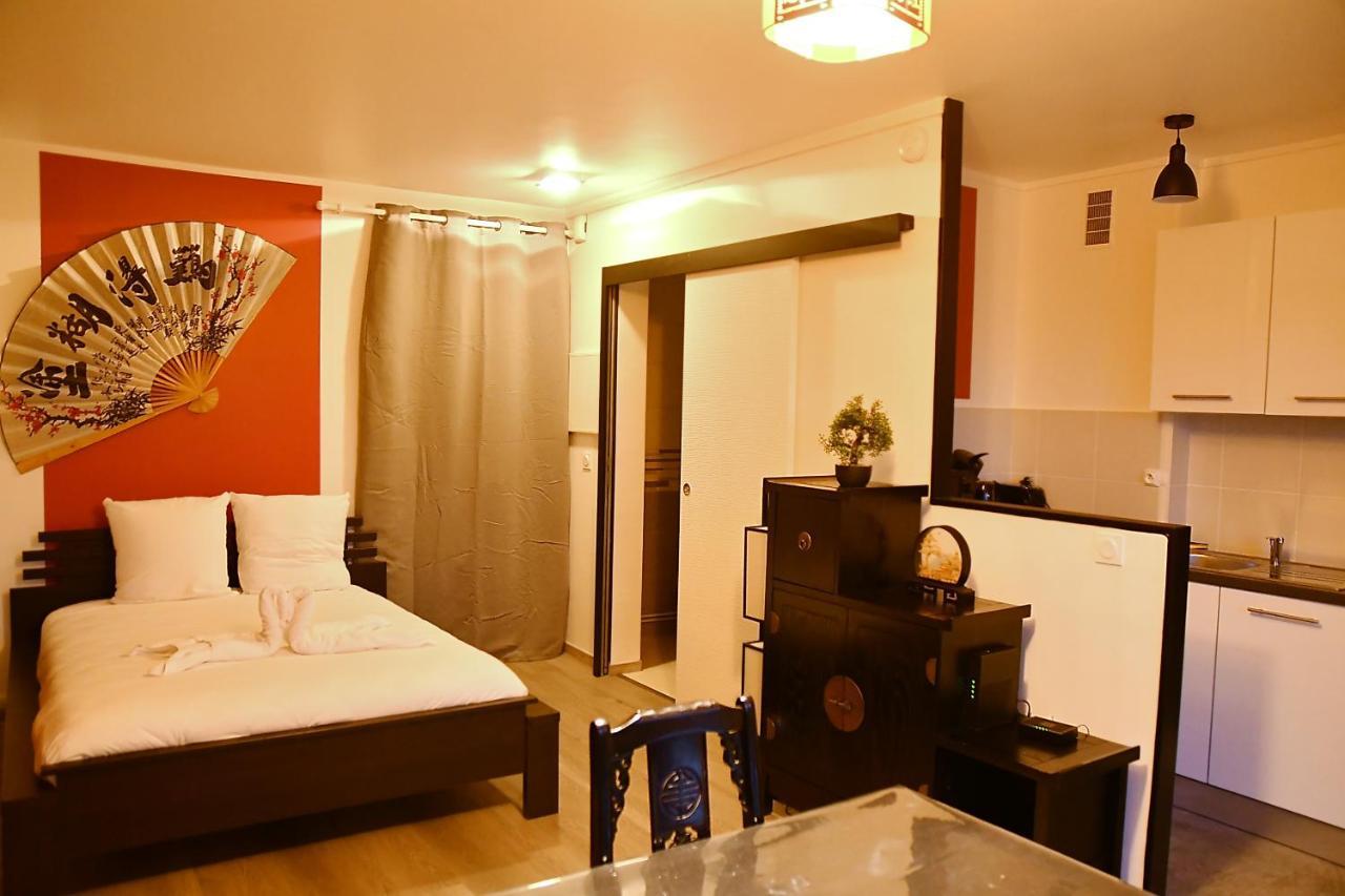 F1 Entier Cosy Style Asiatique Montgeron, Proche Paris Екстер'єр фото